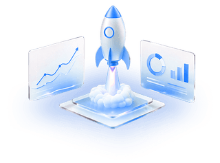 Festeggiamenti per il raggiungimento del primo lancio ufficiale della piattaforma di trading crypto